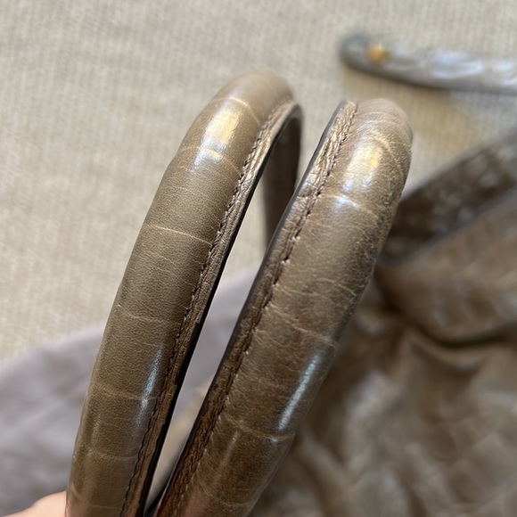 Liebeskind Chelsea Croc Embossed Leather Tote - Picture 9 of 11